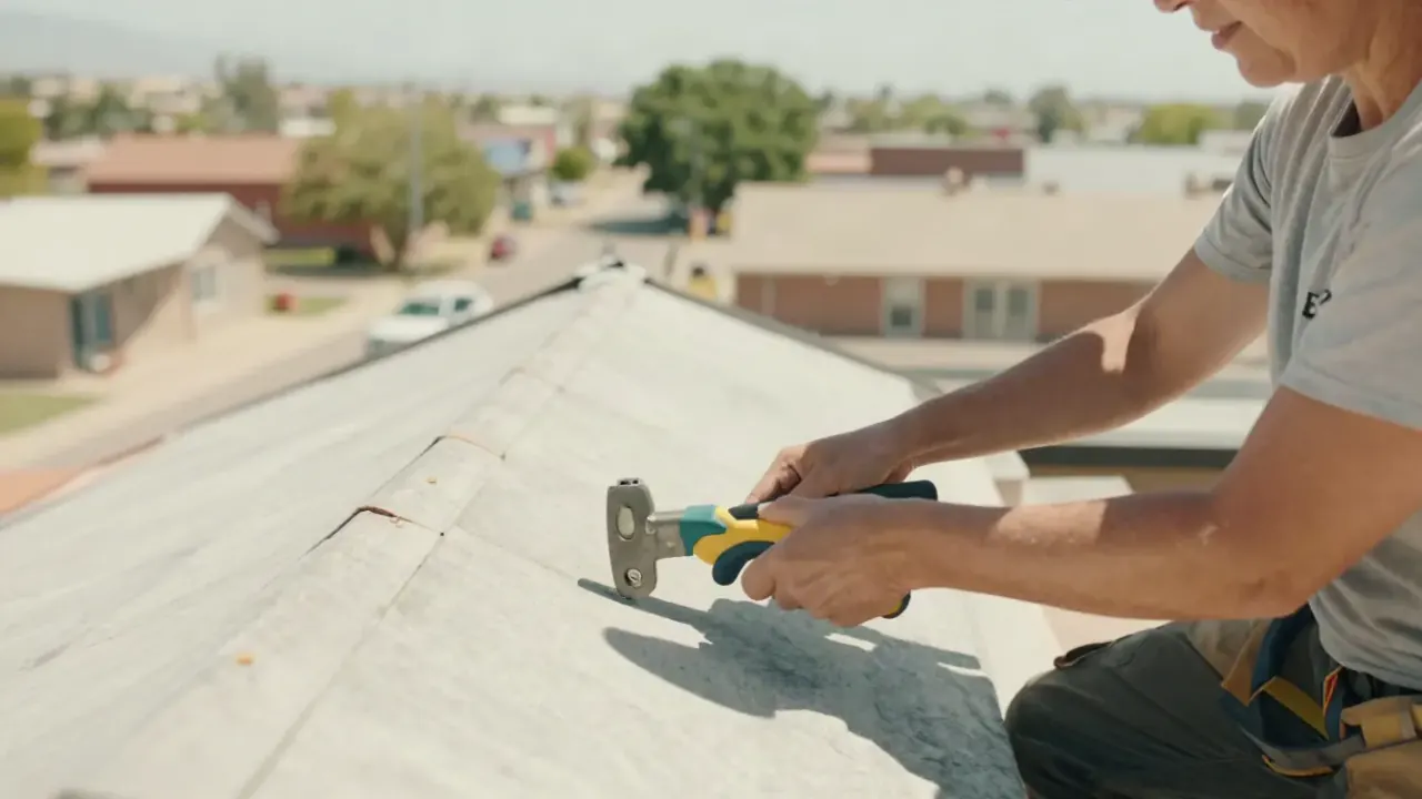 Roof Repair in Prescott, Arizona: close-up of the professional tools and equipment used in Roof Repair